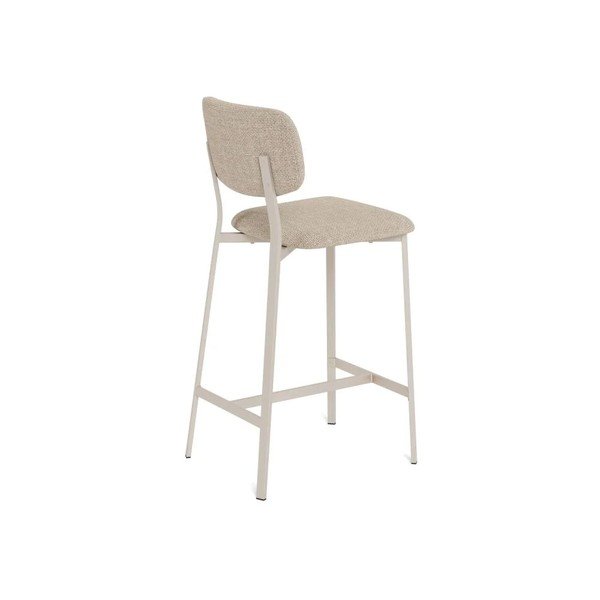 Bézs kárpitozott bárszék szett 2 db-os (ülésmagasság 68,5 cm) Alison – Actona-image-2