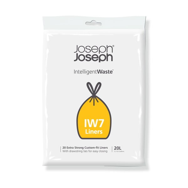 IntelligentWaste IW6 szemeteszsák csomag, 20 l - Joseph Joseph