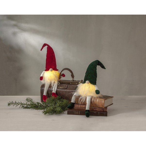 Fehér-zöld fénydekoráció karácsonyi mintával Joylight – Star Trading-image-4