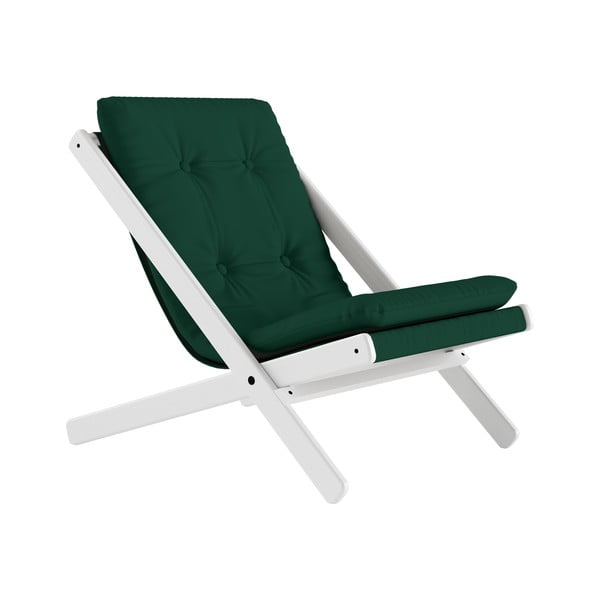 Boogie White/Forest Green összecsukható fotel - Karup Design