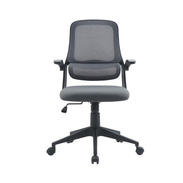 Szürke kárpitozott irodai szék Gilmore – Yes Everyday-image-1