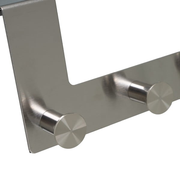 Matt ezüstszínű fém ajtófogas 35 cm – Casa Selección-image-3