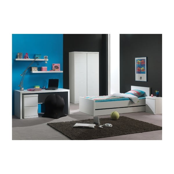 Lara fehér fali polc - Vipack-image-1