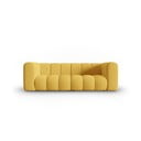 Sárga kanapé 228 cm Lupine – Micadoni Home