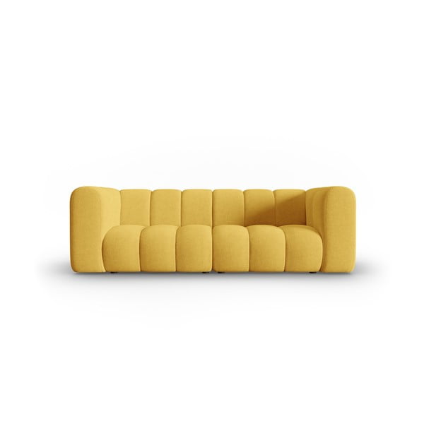 Sárga kanapé 228 cm Lupine – Micadoni Home