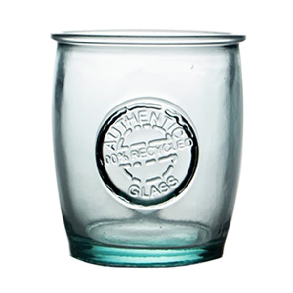 Authentic 4 db pohár újrahasznosított üvegből, 400 ml - Ego Dekor