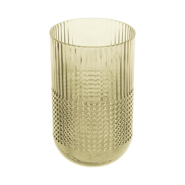 Attract zöld üveg váza, magasság 20 cm - PT LIVING