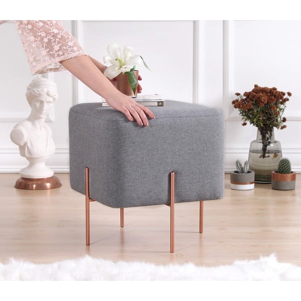 Szürke puff Copper – Artie-image-3