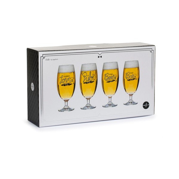 Club Beer 4 darab pohár, 420 ml - Sagaform-image-2