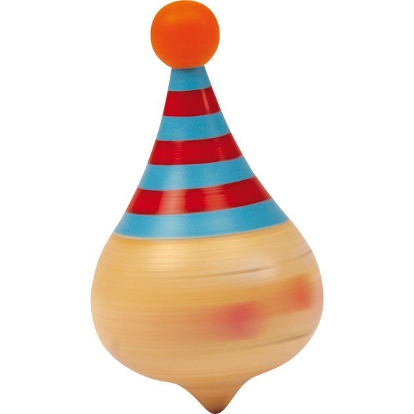 6 db-os bohóc mintájú búgócsiga szett - Legler-image-1