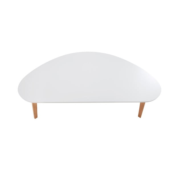 Skandinavian fehér dohányzóasztal, hosszúság 120 cm - Bonami Essentials-image-3