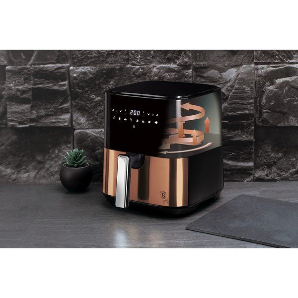 Aranyszínű forrólevegős fritőz Black Rose Collection – BerlingerHaus-image-2