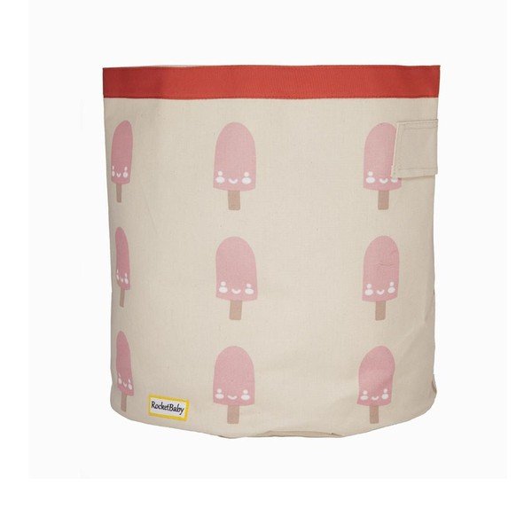 Textil gyerek tárolódoboz Sweetie the Ice Cream - Rocket Baby-image-1