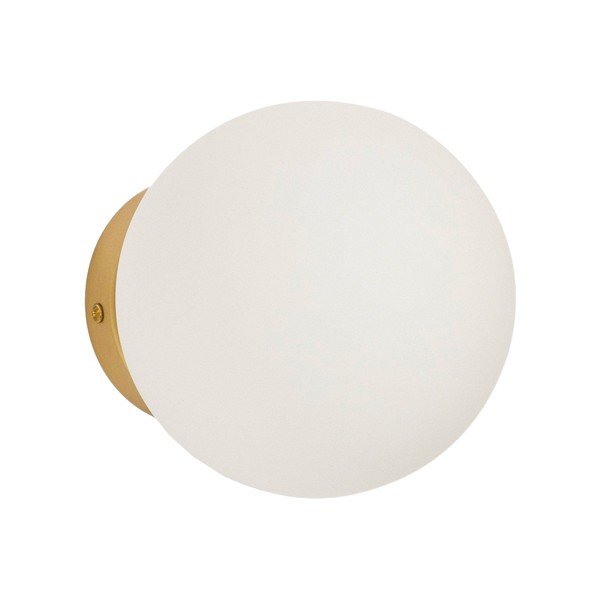Fehér-aranyszínű fali lámpa ø 15 cm Brisia – Kave Home