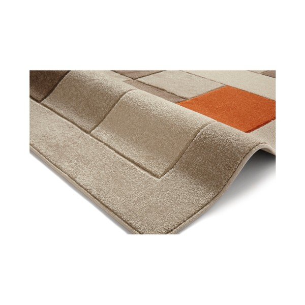 Matrix bézs-narancssárga szőnyeg, 60 x 120 cm - Think Rugs-image-2