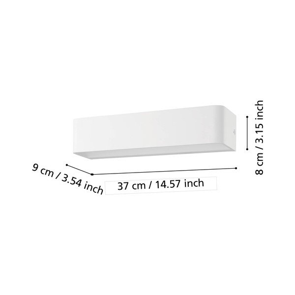 Fehér LED fali lámpa SANIA 4 – EGLO-image-2