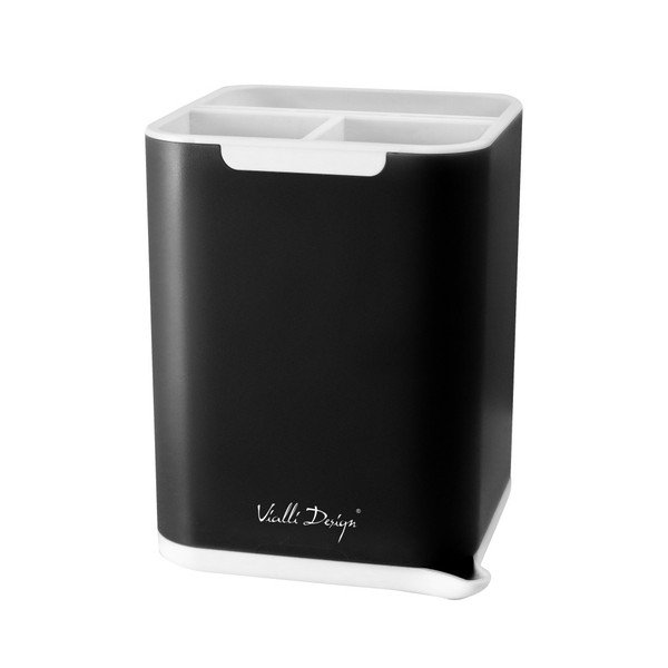 Cutlery fekete evőeszköztartó - Vialli Design-image-1