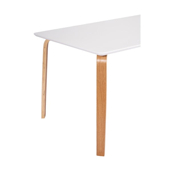 Étkezőasztal fehér asztallappal 150x90 cm Zaha - Bonami Essentials-image-4