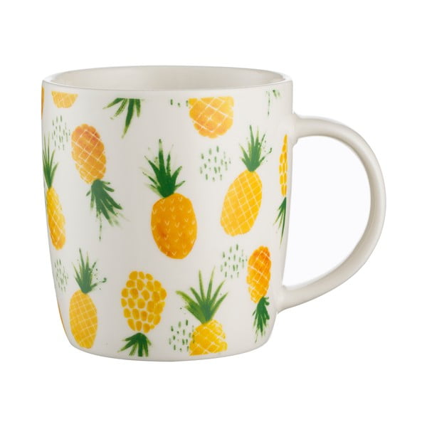 Pineapple porcelán csésze ananász motívummal, 340 ml - Price & Kensington
