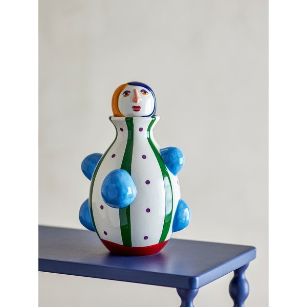 Dolomit kézzel festett váza (magasság 33 cm) Conneli – Bloomingville-image-3