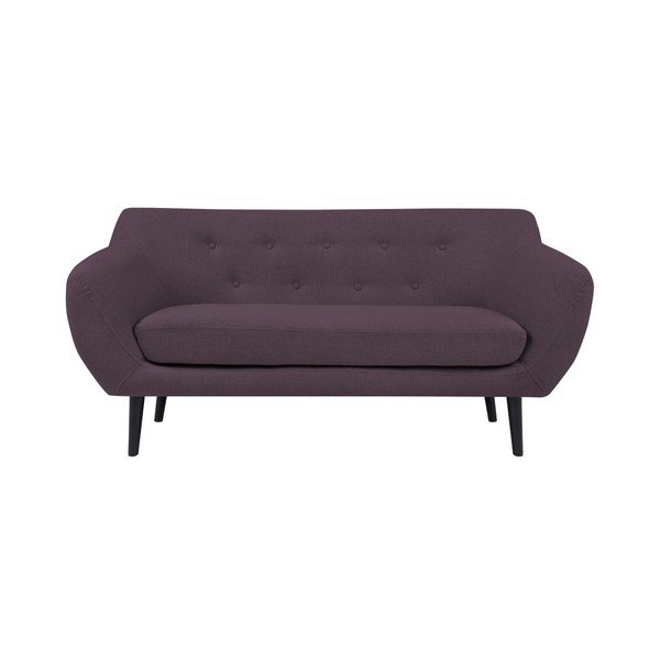 Piemont lila kanapé, 158 cm - Mazzini Sofas-image-2