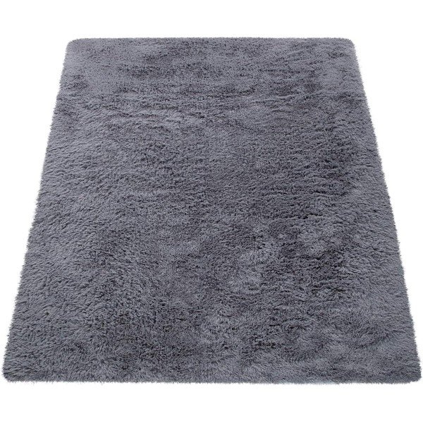 Antracitszürke mosható szőnyeg 120x180 cm Pelush Anthracite – Mila Home-image-4