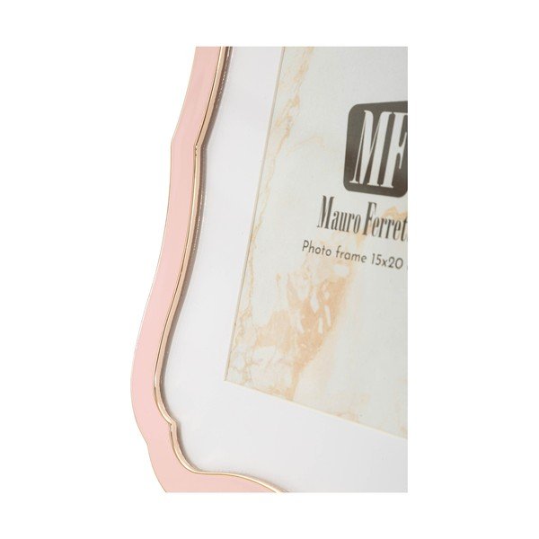 Világos rózsaszín fém-üveg álló képkeret 17x22 cm Margot – Mauro Ferretti-image-4