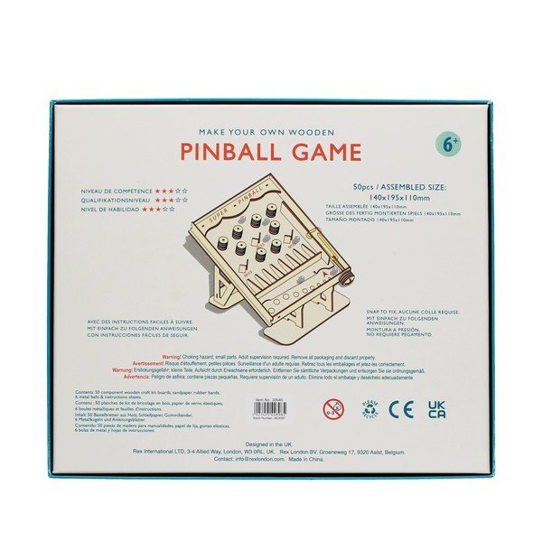 Kreatív készlet DIY Pinball – Rex London-image-3