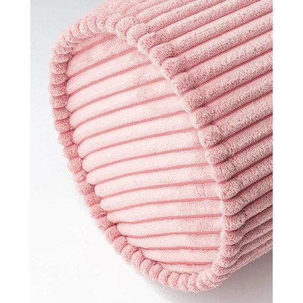 Rózsaszín kordbársony párna gyerek kanapéhoz Roll – Wigiwama-image-4