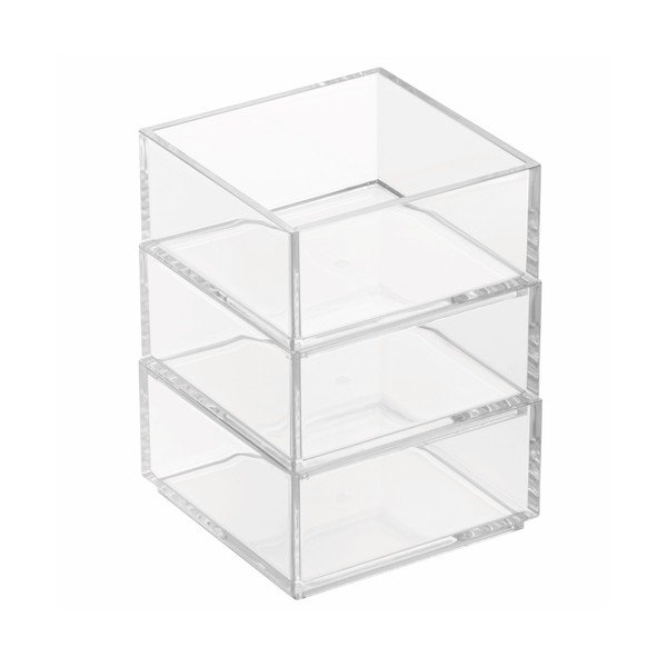 Clarity Stacker 3 darab tárolódoboz - InterDesign-image-3