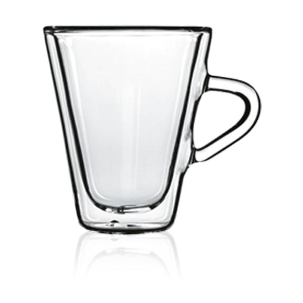 2 darab dupla falú espresso üvegpohár, 105 ml - Bredemeijer-image-1