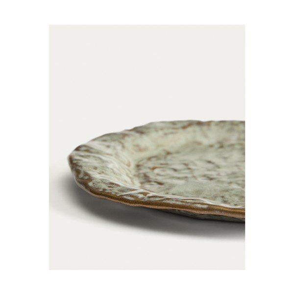 Szürke kerámia desszertes  tányér ø 21 cm Alenia – Kave Home-image-4