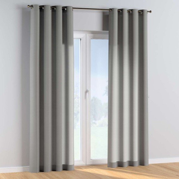 Szürke függöny 260x130 cm Happiness - Yellow Tipi-image-3