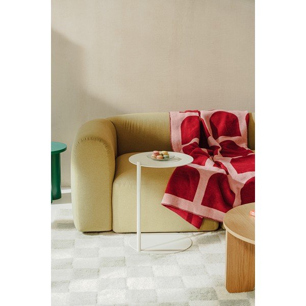 Acél kerek tárolóasztal 41x40 cm Ande – noo.ma-image-1