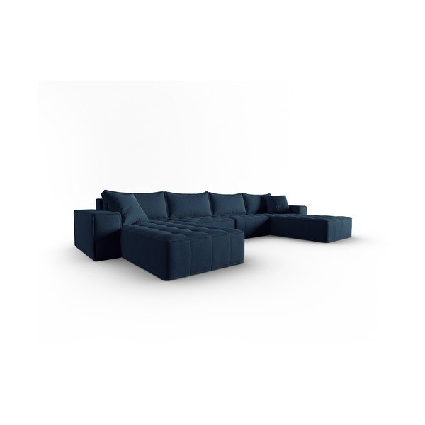 Kék sarokkanapé Mike – Micadoni Home-image-2