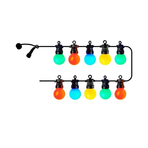 Fényfüzér, izzók száma 10 db-os hosszúság 300 cm Lucas Multi – Sirius