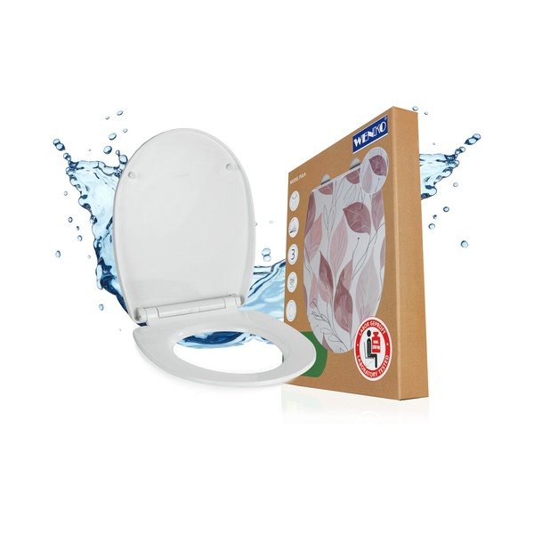 WC-ülőke automatikus záródással 36,5 x 45 cm Pula – Wenko