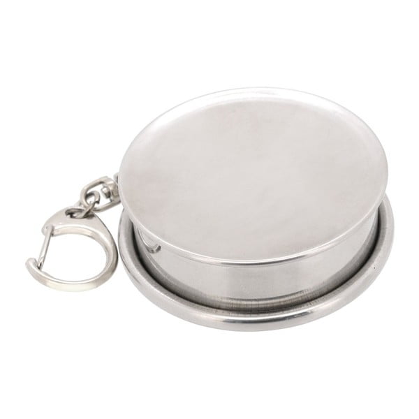 Összecsukható rozsdamentes acél pohár, 60 ml - Cattara-image-4