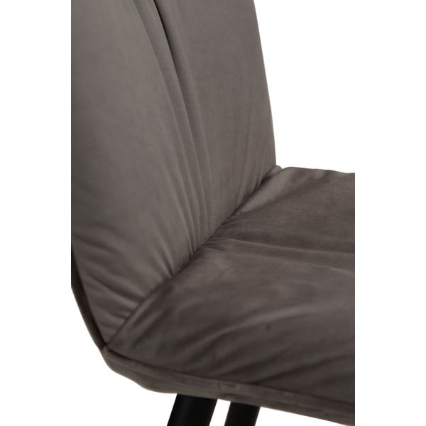 Join szürke bársony bárszék, magasság 93 cm - DAN-FORM Denmark-image-1