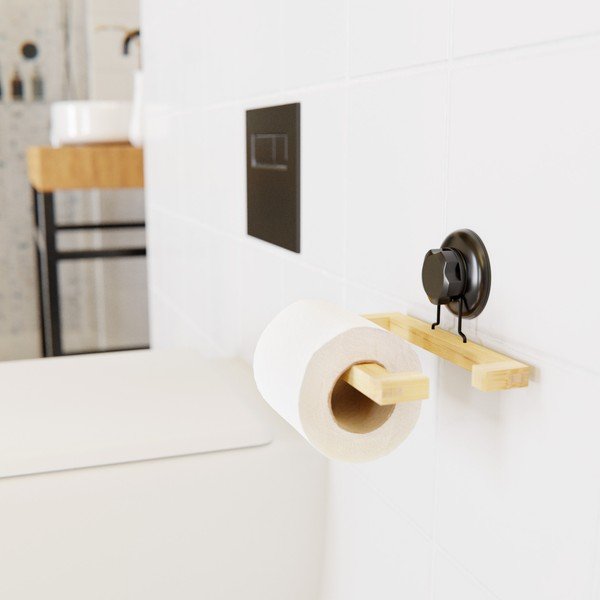 Bestlock SPA öntapadós bambusz WC-papír tartó - Compactor-image-1