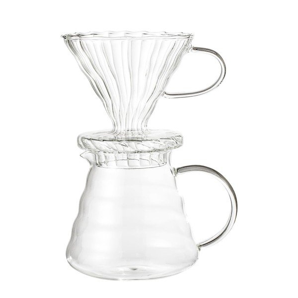 Coffee Drip csepegtetett kávékészítő készlet üvegből - Bloomingville-image-1