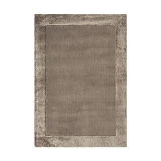 Barna kézi szövésű gyapjú keverék szőnyeg 80x150 cm Ascot – Asiatic Carpets