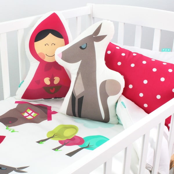 Grandma gyermek pamut ágyneműhuzat, 100 x 120 cm - Mr. Fox-image-2