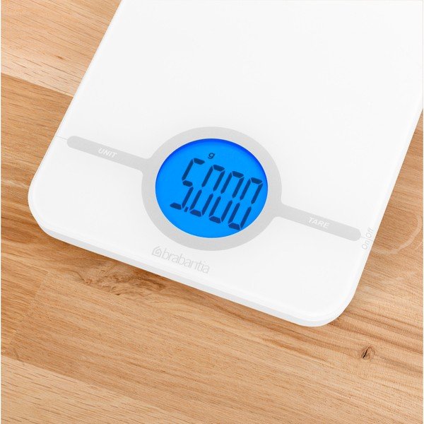 Timer fehér konyhai mérleg - Brabantia-image-4