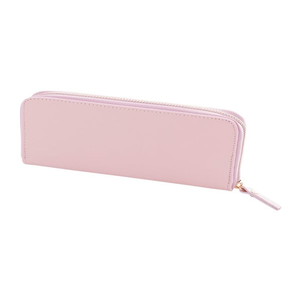 Leather világos rózsaszín valódi bőr pénztárca - Andrea Cardone