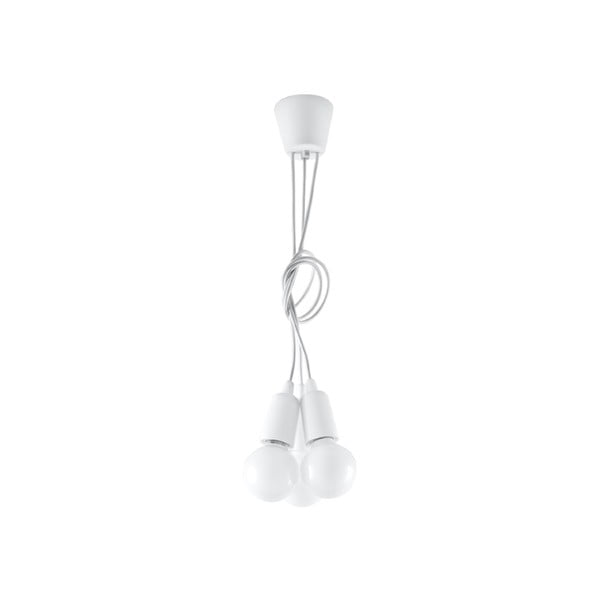 Fehér függőlámpa ø 15 cm Rene – Nice Lamps