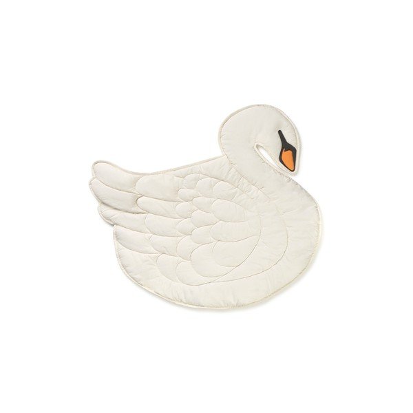 Krémszínű játszószőnyeg 100x110 cm Swan – Lorena Canals