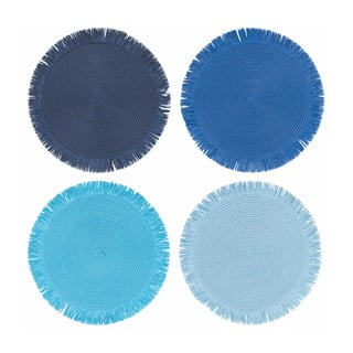 Papír tányéralátét szett 4 db-os ø 38 cm Shades of Ocean – VDE Tivoli 1996