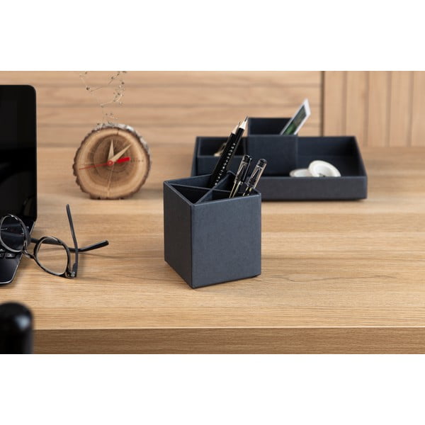 Lena sötétszürke 4 részes asztali írószertartó - Bigso Box of Sweden-image-1