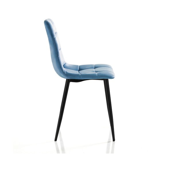 Kék bársony étkezőszék szett 2 db-os Faffy – Tomasucci-image-3